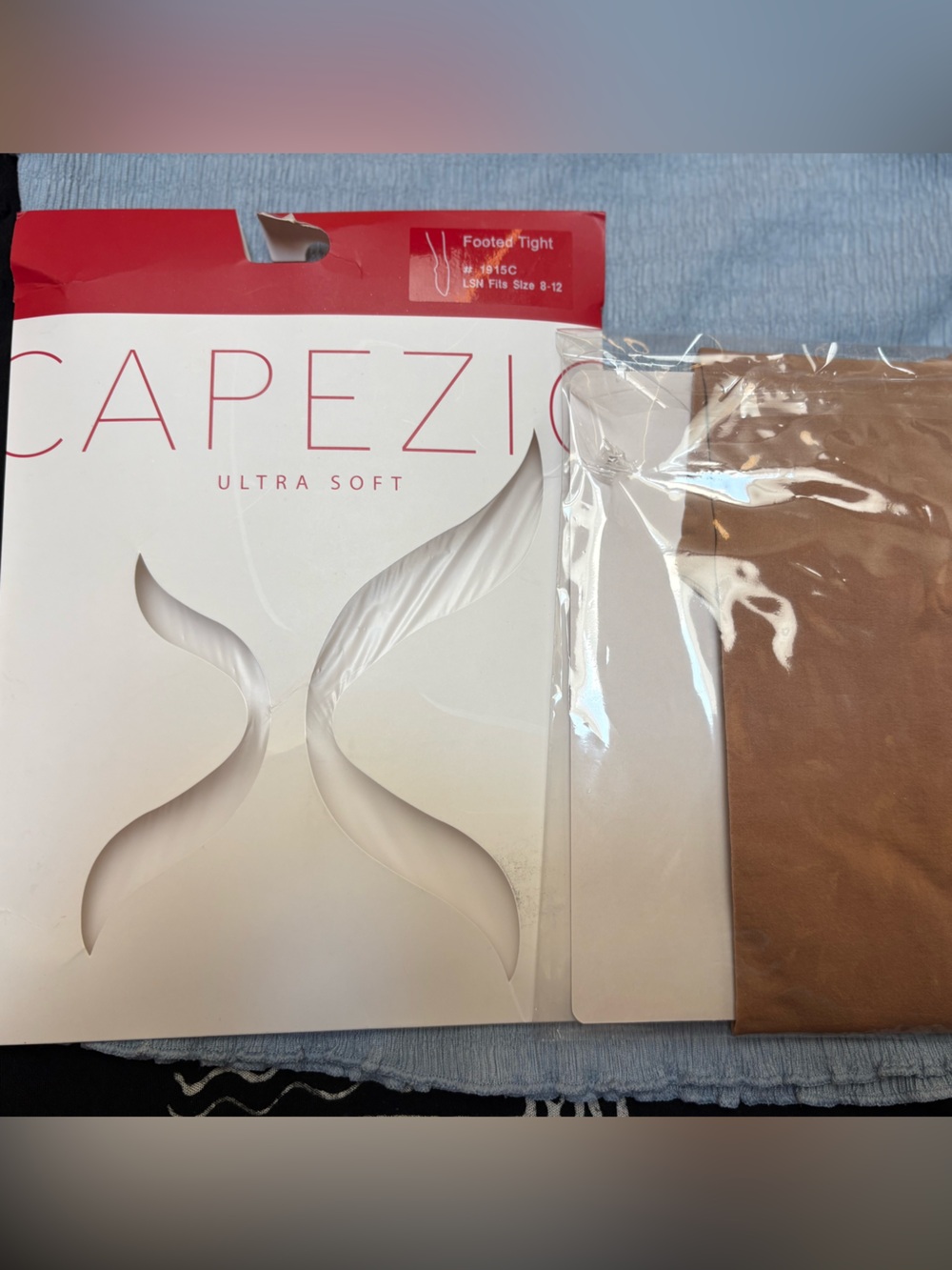 Capezio Ultra Soft Footed Tights in Nude/Brown